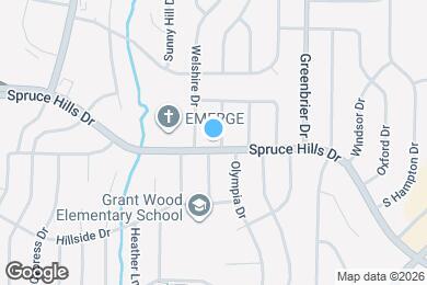 Map image of the property - 1514 Spruce Hills Dr