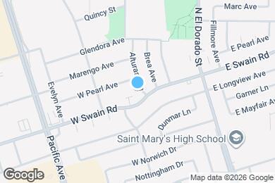 Map image of the property - 6015 N Alturas Ave