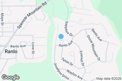 Map image of the property - 2912 Teton Dr