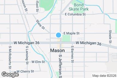 Map image of the property - 344 S Jefferson St