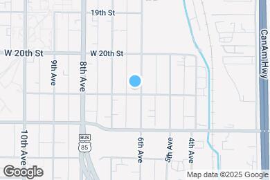 Map image of the property - 2045 6th Ave