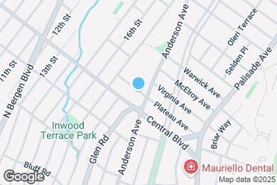 Map image of the property - 422 Plateau Ave