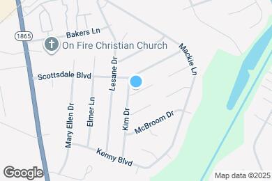 Map image of the property - 215 Kim Ct
