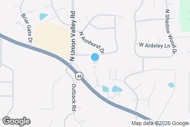 Map image of the property - Cedar Bluff