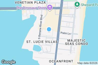 Map image of the property - 201 Saint Lucie Ln