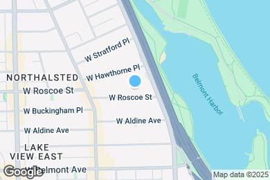 Map image of the property - 434 W Roscoe St
