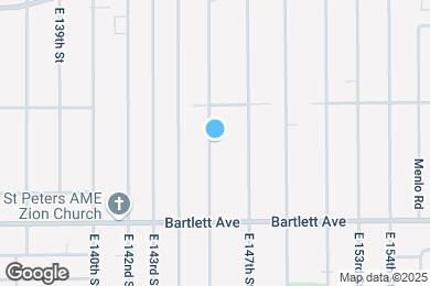 Map image of the property - 3661 E 146th St