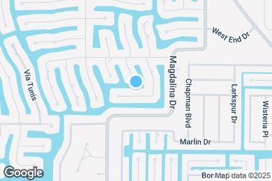 Map image of the property - 1423 Mediterranean Dr