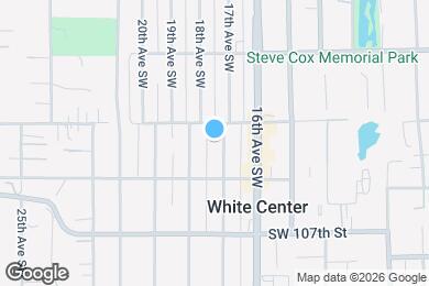 Map image of the property - 10417 17th Ave SW