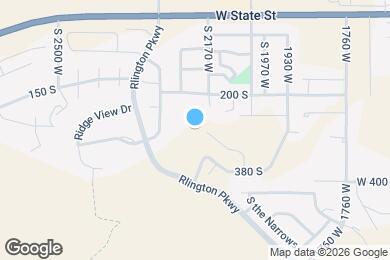 Map image of the property - 2213 W 320 S
