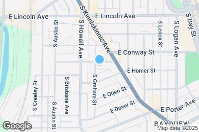 Map image of the property - 509 E Wilson St