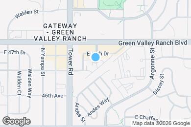 Map image of the property - 18596 E 47th Pl