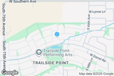 Map image of the property - 6518 S 71st Dr