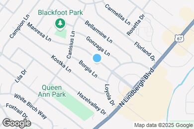 Map image of the property - 770 Manresa Ln