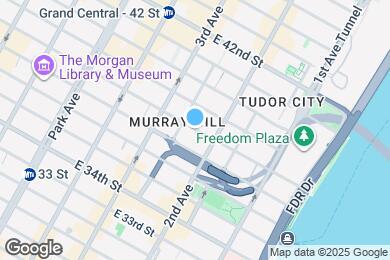 Map image of the property - 241 E 38th St