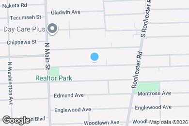 Map image of the property - 319 Amelia Ave