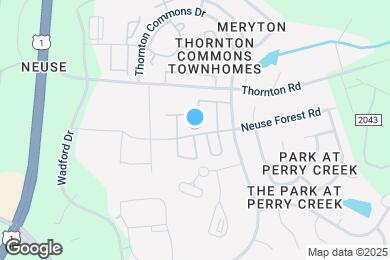 Map image of the property - 5115 Neuse Commons Ln