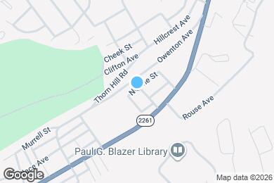 Map image of the property - 114 Spring St