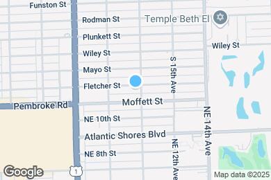 Map image of the property - 1610 Fletcher St