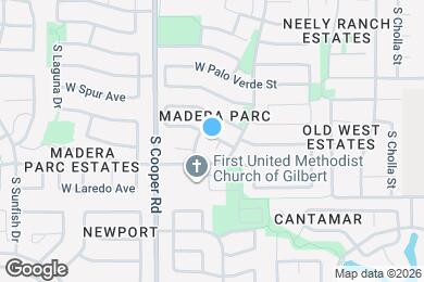 Map image of the property - 302 S Quail Ln