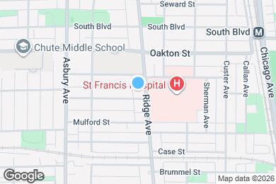 Map image of the property - 1011 Hull Terrace