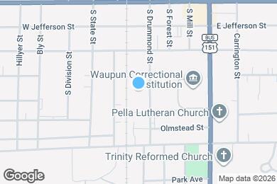 Map image of the property - 258 S Drummond St