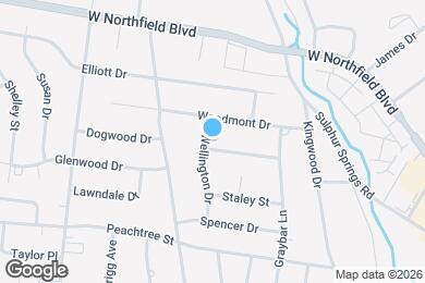 Map image of the property - 718 Woodhill Dr