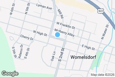 Map image of the property - 232 W High St