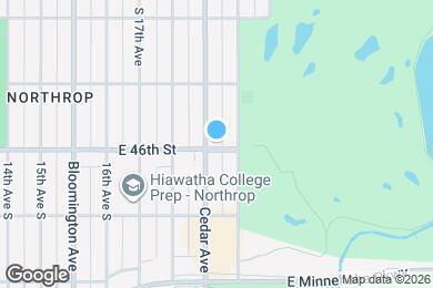 Map image of the property - 4553 Cedar Ave S