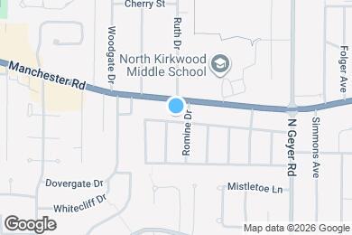 Map image of the property - 715 Kirkshire Dr