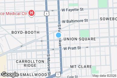 Map image of the property - 54 S Fulton Ave