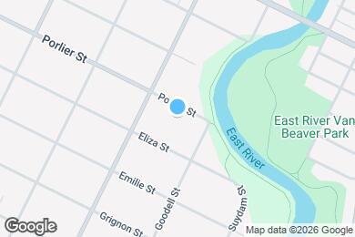 Map image of the property - 1432 Porlier St