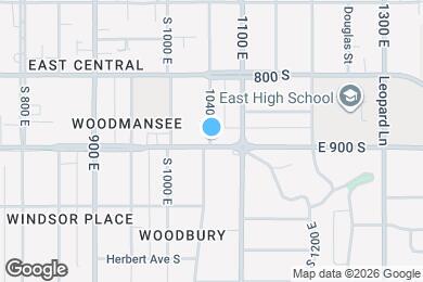 Map image of the property - 1017 S McClelland St