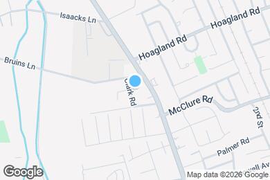 Map image of the property - 1804 Clark Rd