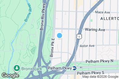 Map image of the property - 2385 Barker Ave