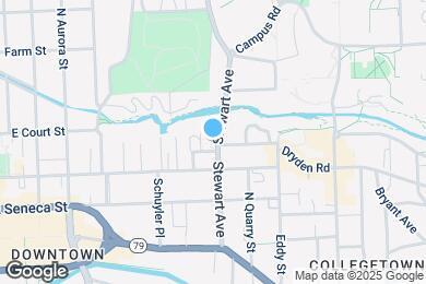 Map image of the property - 406 Stewart Ave