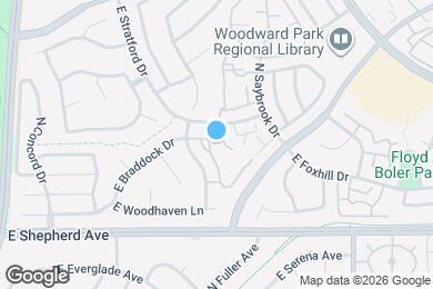 Map image of the property - 9178 N Woodlawn Dr