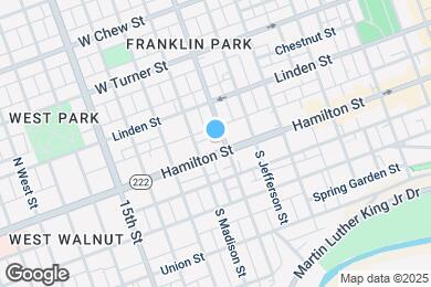 Map image of the property - 1307 Hamilton St