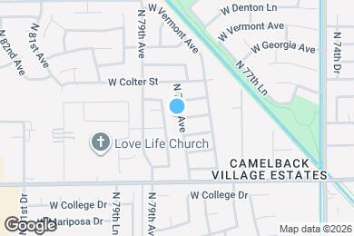 Map image of the property - 5136 N 78th Ave