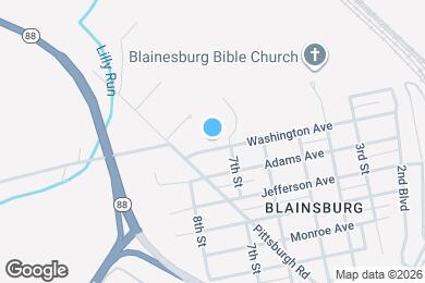 Map image of the property - 704 Washington Ave