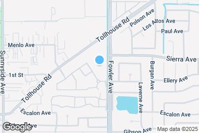 Map image of the property - 102 N Fowler Ave