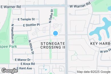 Map image of the property - 938 E Rockwell Dr