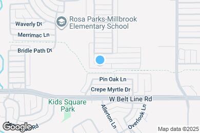 Map image of the property - 1922 Jasmine Dr