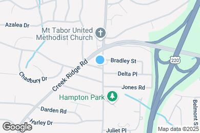 Map image of the property - 2812 Four Seasons Blvd