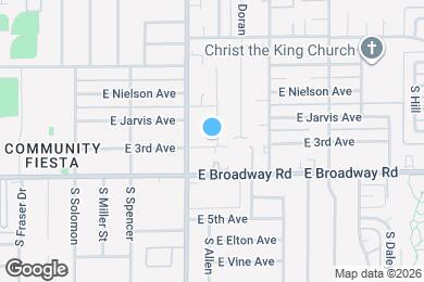 Map image of the property - 322 S Allen