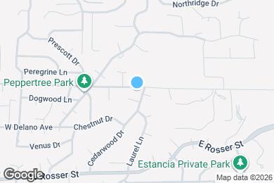 Map image of the property - 1903 Cedarwood Dr