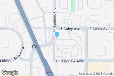 Map image of the property - 8916 E Caley Way