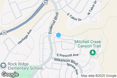 Map image of the property - 5378 Canyon View Dr