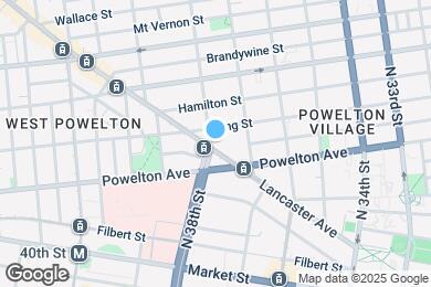 Map image of the property - 3741 Lancaster Ave
