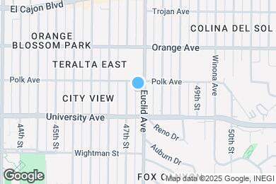 Map image of the property - 4060 Euclid Ave